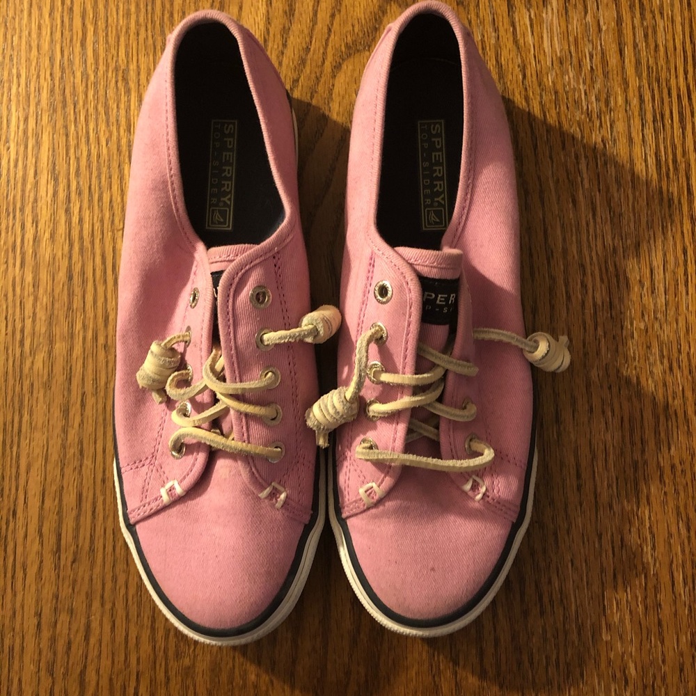 Pink Sperry Top-Sider sneakers size 7